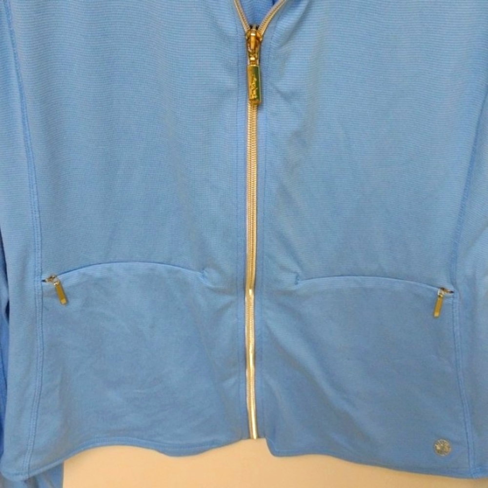 Lilly Pulitzer Luxletic Kapri Full Zip Up Jacket,  S, preloved - Picture 7 of 15